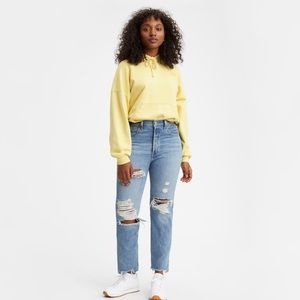 LEVIS | 501 Original fit ripped jeans